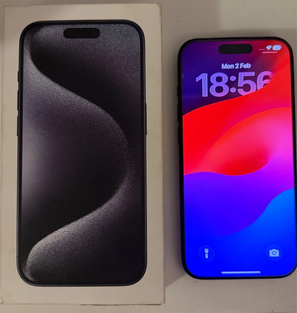 iPhone 15 Pro 256GB Blue Titanium (Unlocked)