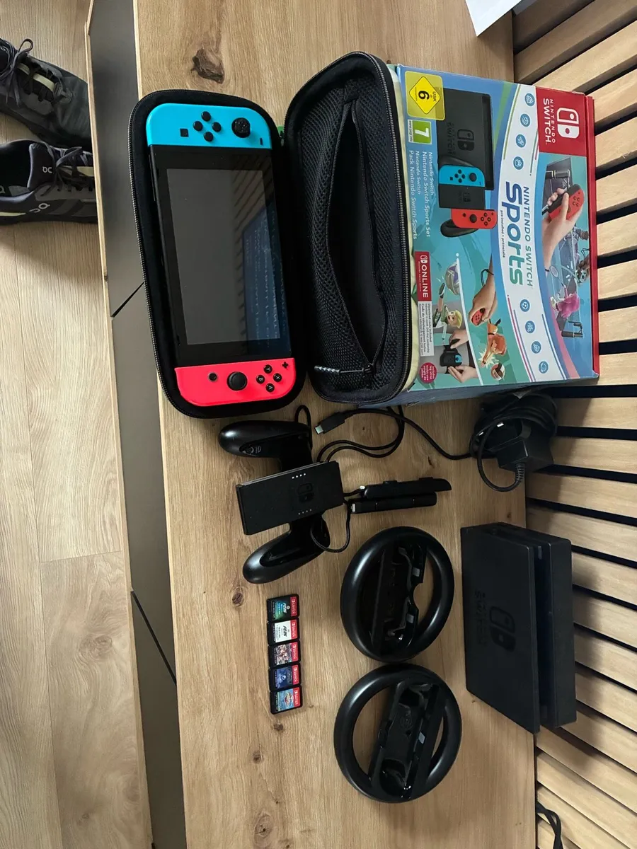 Nintendo Switch with extras