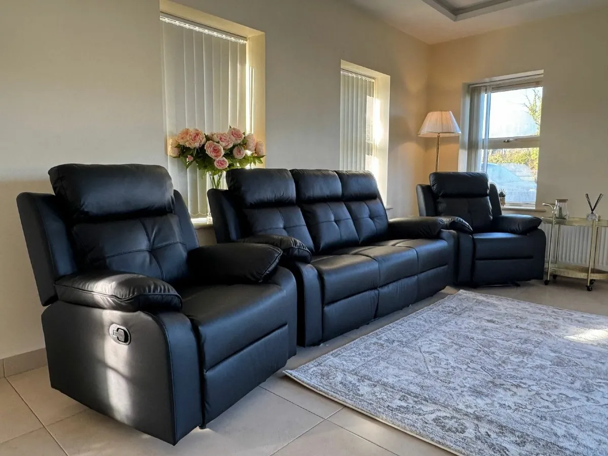Leather sofas