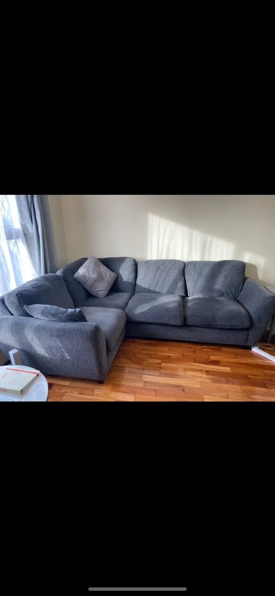Corner sofa, 2 years old, excellent condition