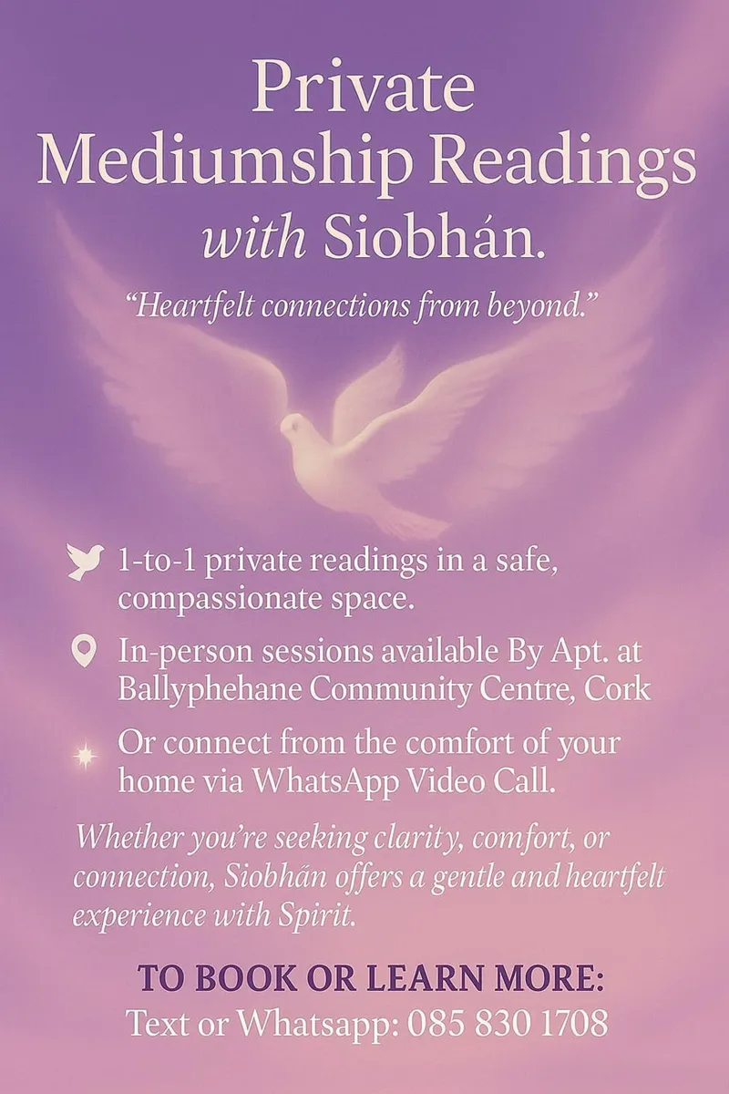 Spiritual medium readings