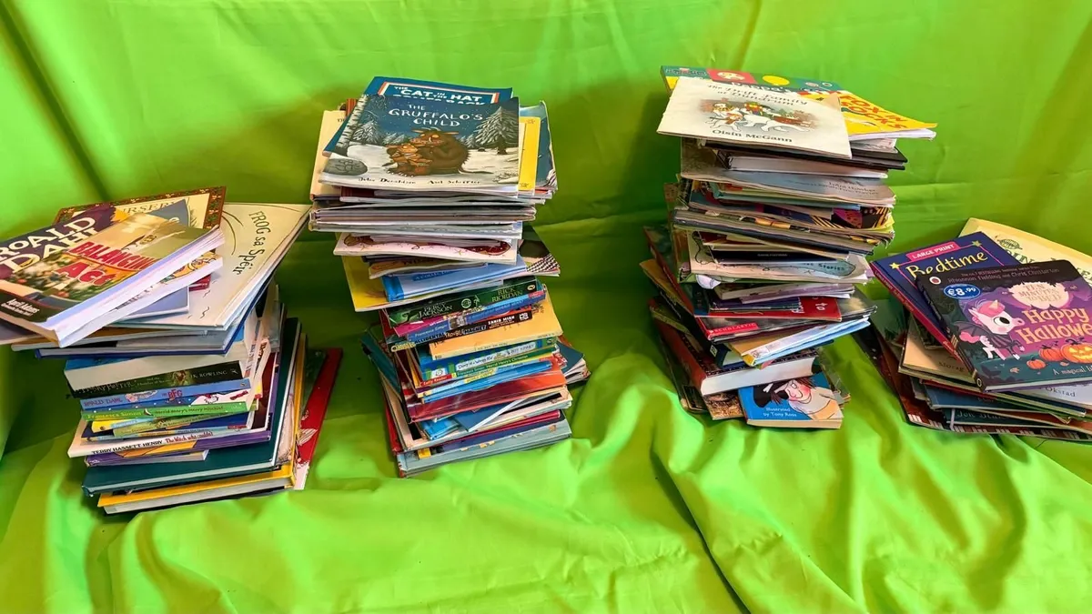 Large bundle kids books-50+ books