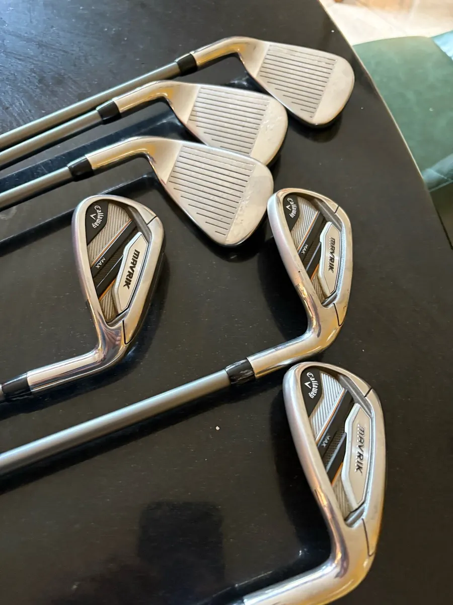 Callaway Mavrik graphite Irons