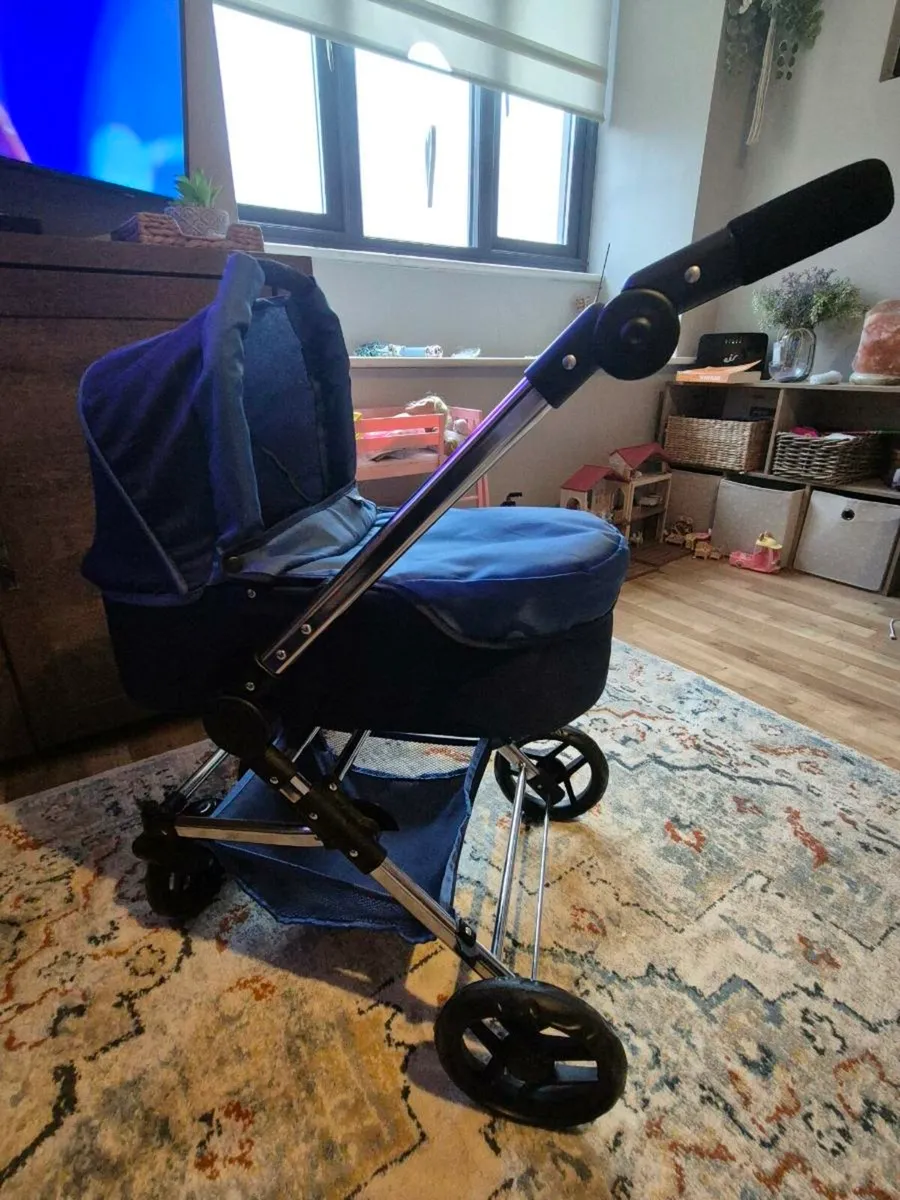 Kids baby doll pram
