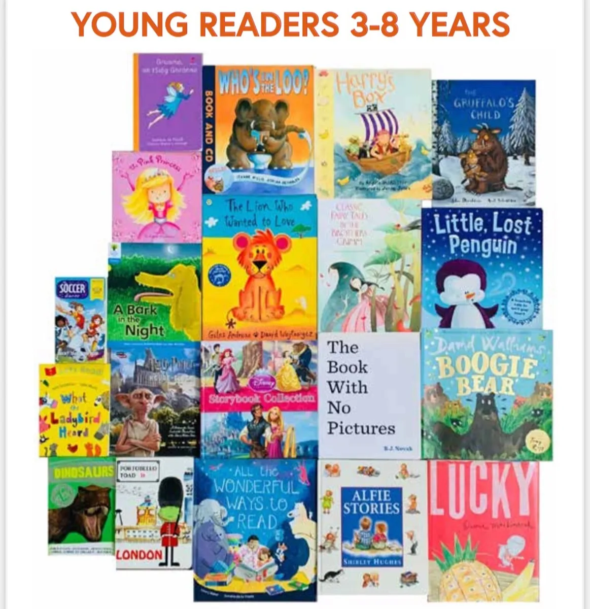 3 CHILDRENS BOOKS FOR €12`