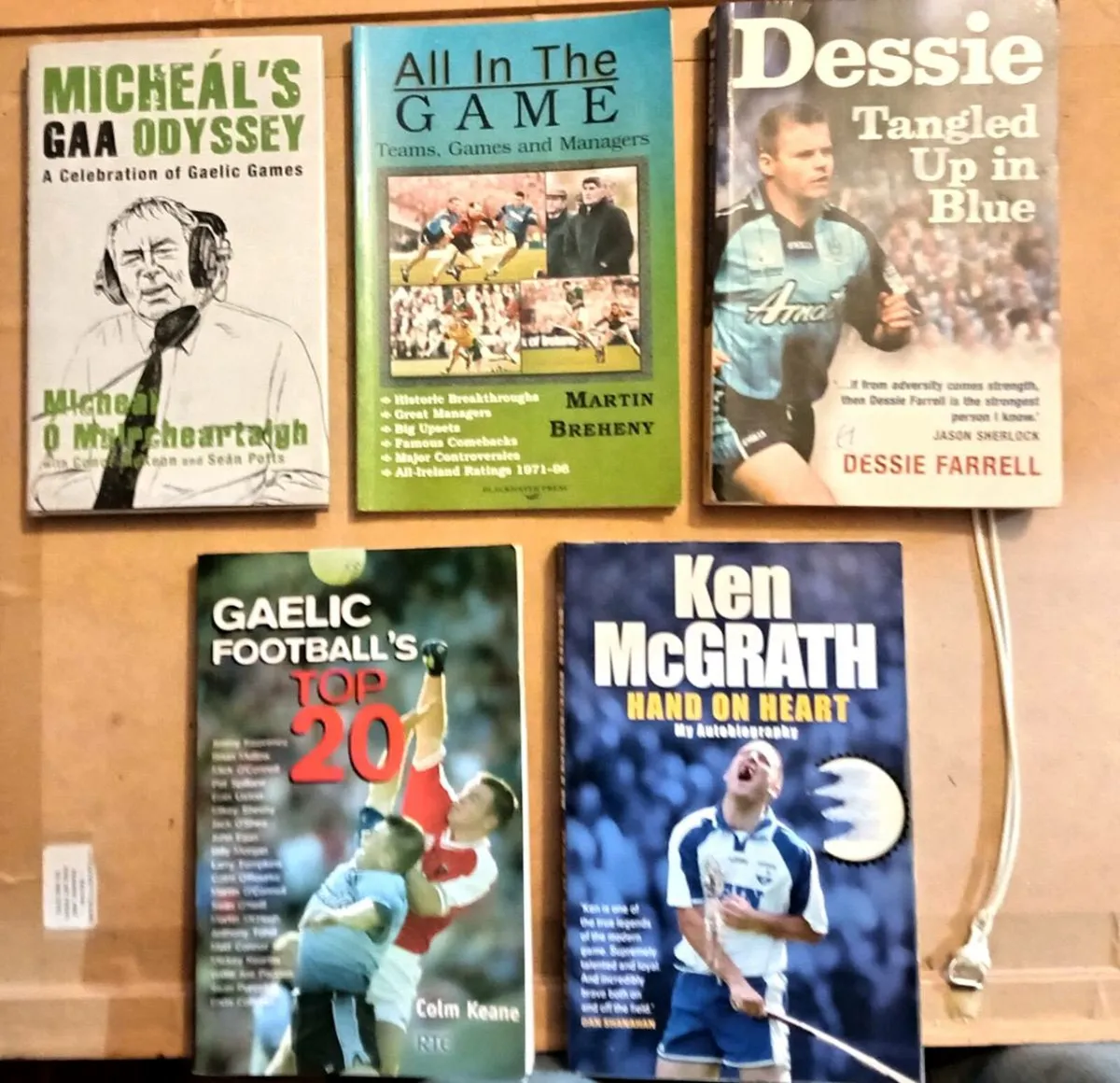 GAA Books 5 For €20 or the lot For €55 (4 photos)