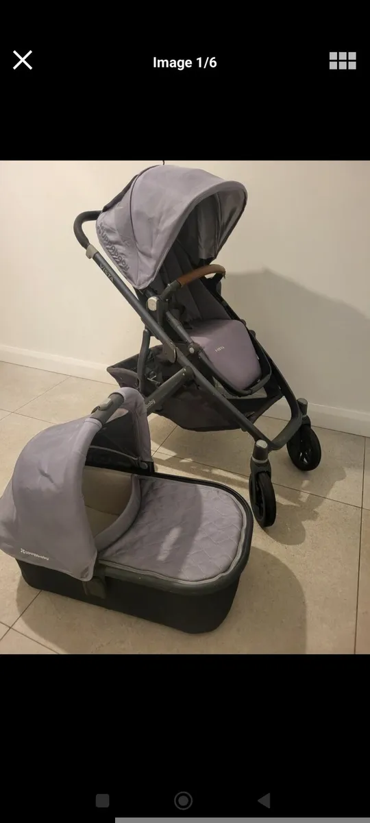 Uppababy Vista complete travel system